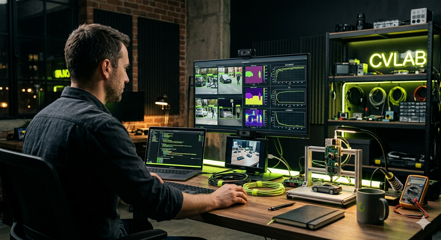 Prototype stage visual for computer vision projects